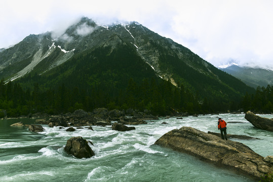 帕隆藏布河风景