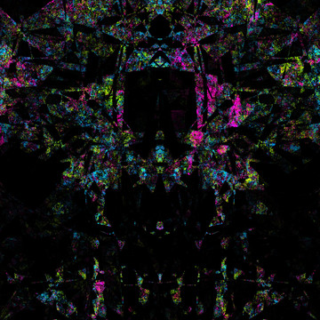 不规则线条抽象艺术画