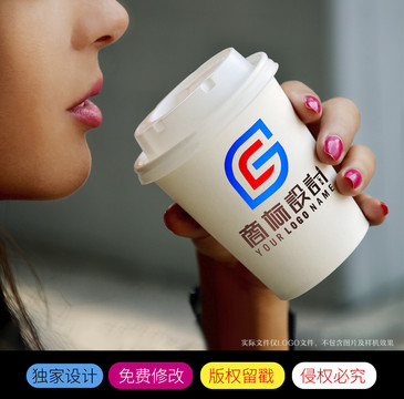 CG字母商标LOGO