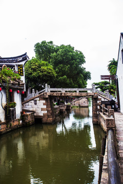 西塘古镇民居石桥