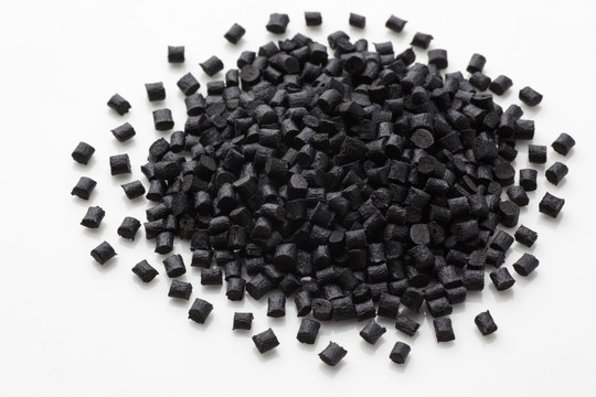 PA6黑色加纤15塑胶颗粒子