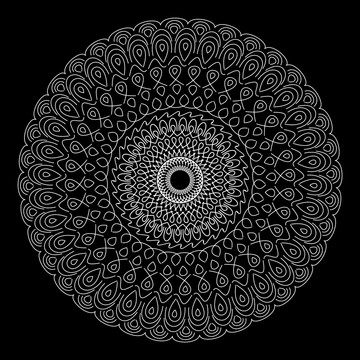 手绘花纹