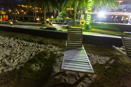 防城港三块石海洋乐园沙滩椅