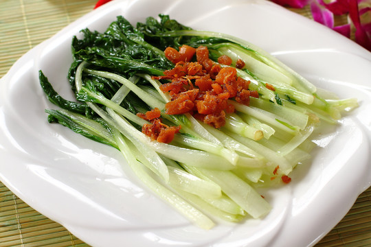 清炒小白菜