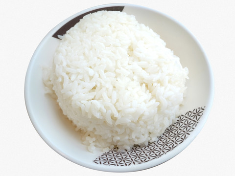 拍摄白米饭