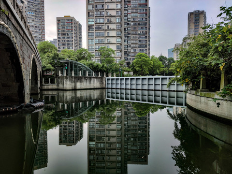 城市内河水闸