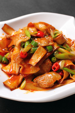 小炒攸县豆腐