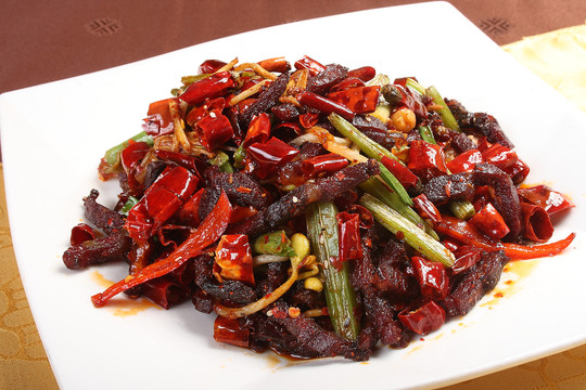 香辣牛肉