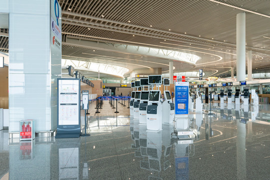 青岛胶东国际机场候机楼