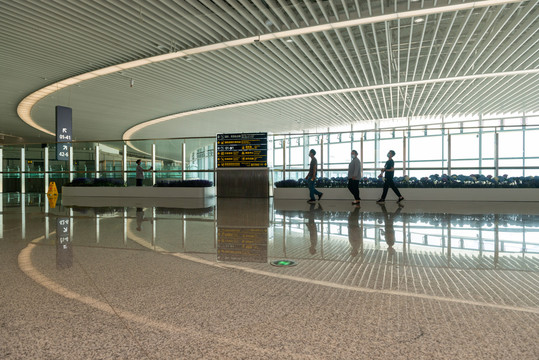 青岛胶东国际机场候机楼