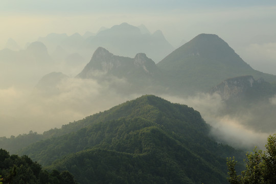 尧山风光