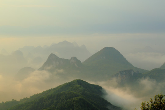 尧山风光