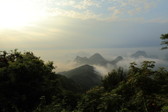 尧山风光