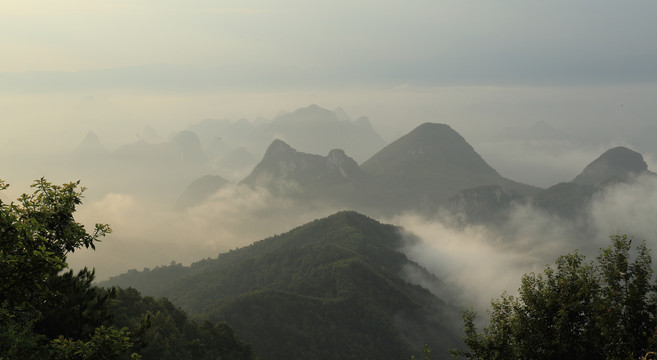 尧山风光