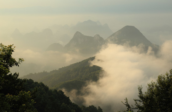 尧山风光