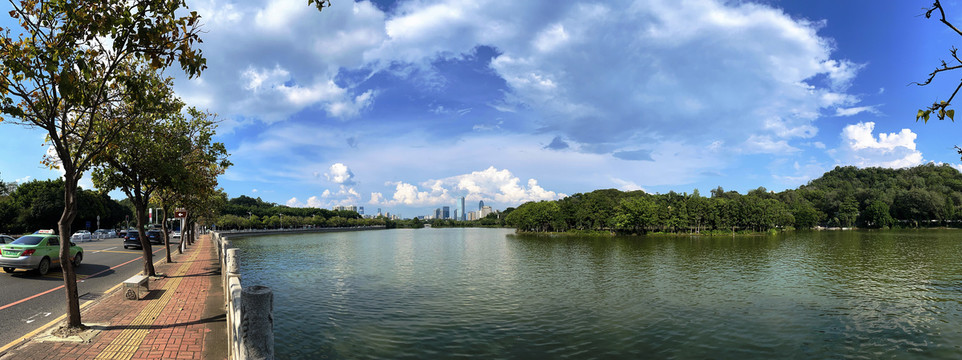 西湖全景