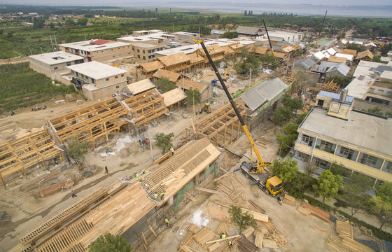 平常街建设工地