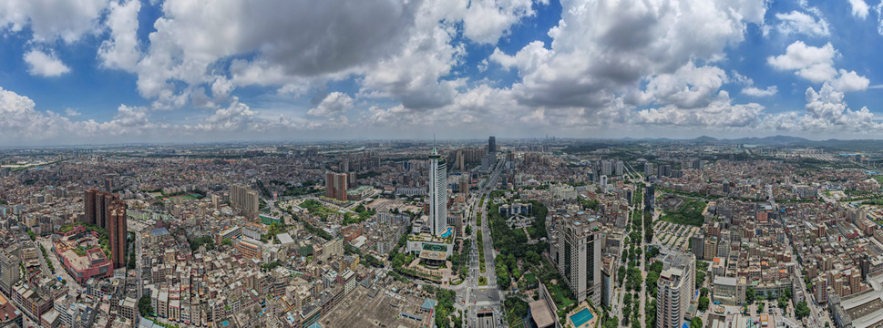 东莞厚街镇全景