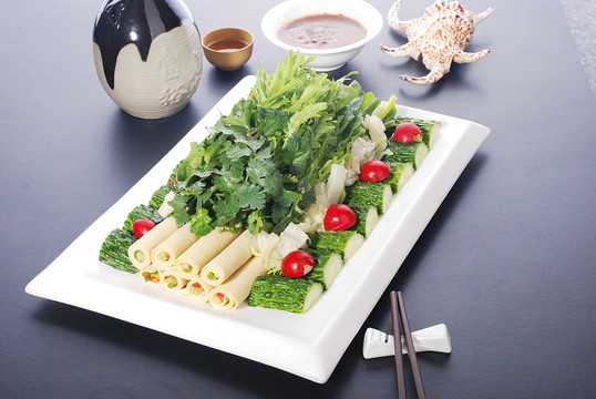 蘸酱菜
