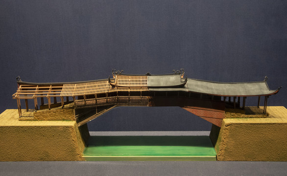 温州北涧桥模型