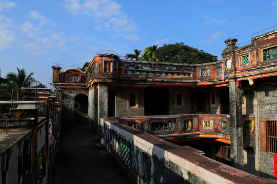 琼海南洋建筑蔡家大院