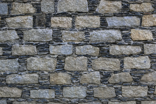 藏族石头墙素材
