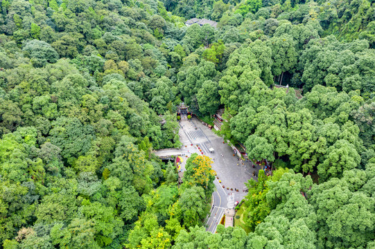 都江堰青城山前山大门