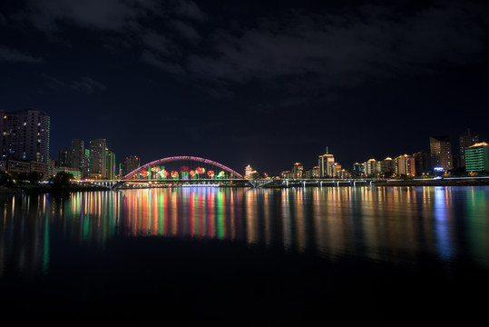 绵阳城市灯光秀