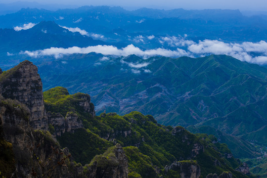 白石山风光