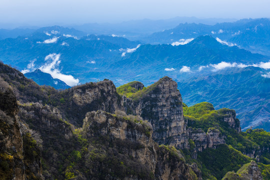 白石山风光