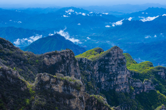 白石山风光