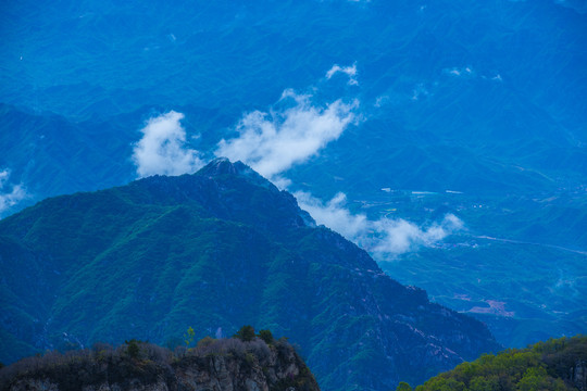 白石山风光