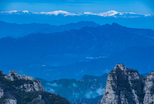 白石山风光