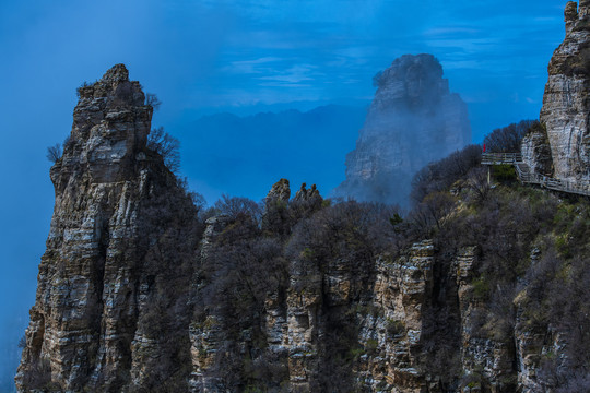 白石山风光