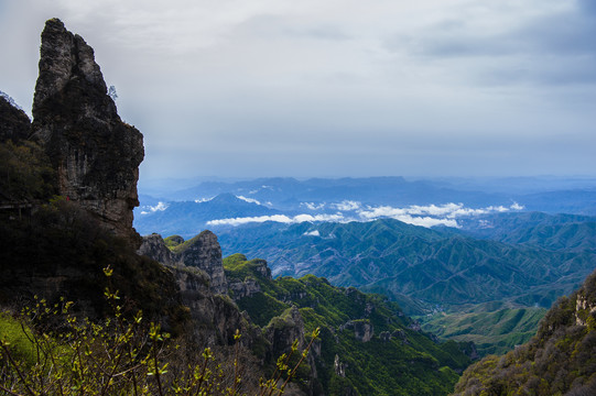 白石山风光