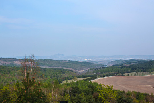 帽儿山风光