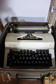 老旧打字机