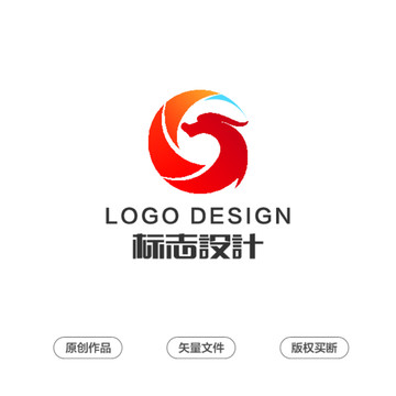 龙logo设计