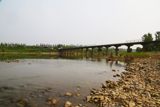 河岸风光