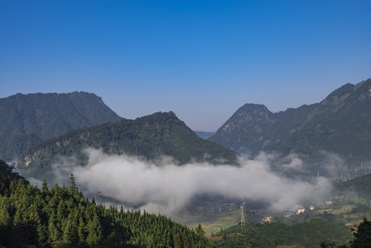 山脉风光