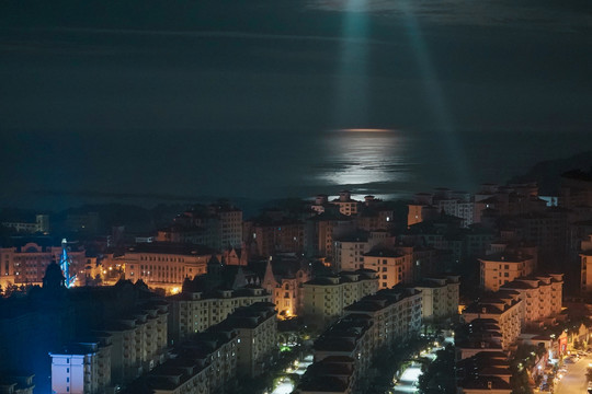 海湾夜景