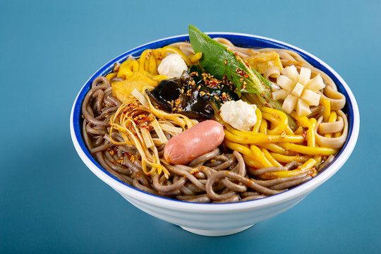 杂粮荤面