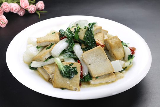 白菜炕豆腐