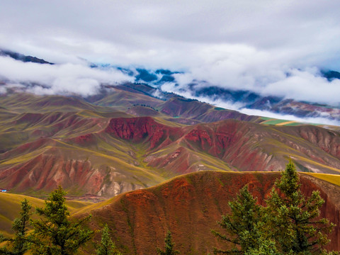 卓尔山秋景