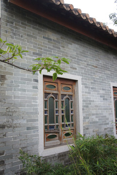 传统岭南窗户