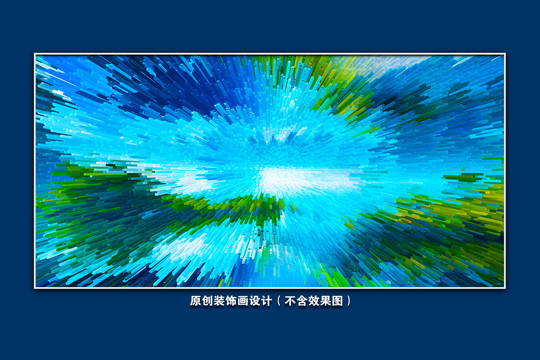 玄关抽象油画