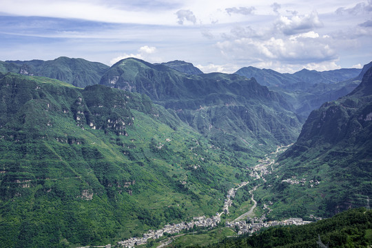 绿色大山