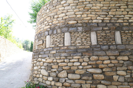 乡村石墙