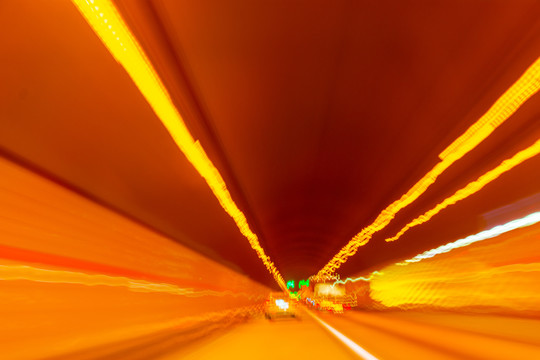 隧道高速流光