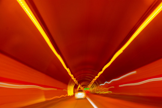 隧道高速流光